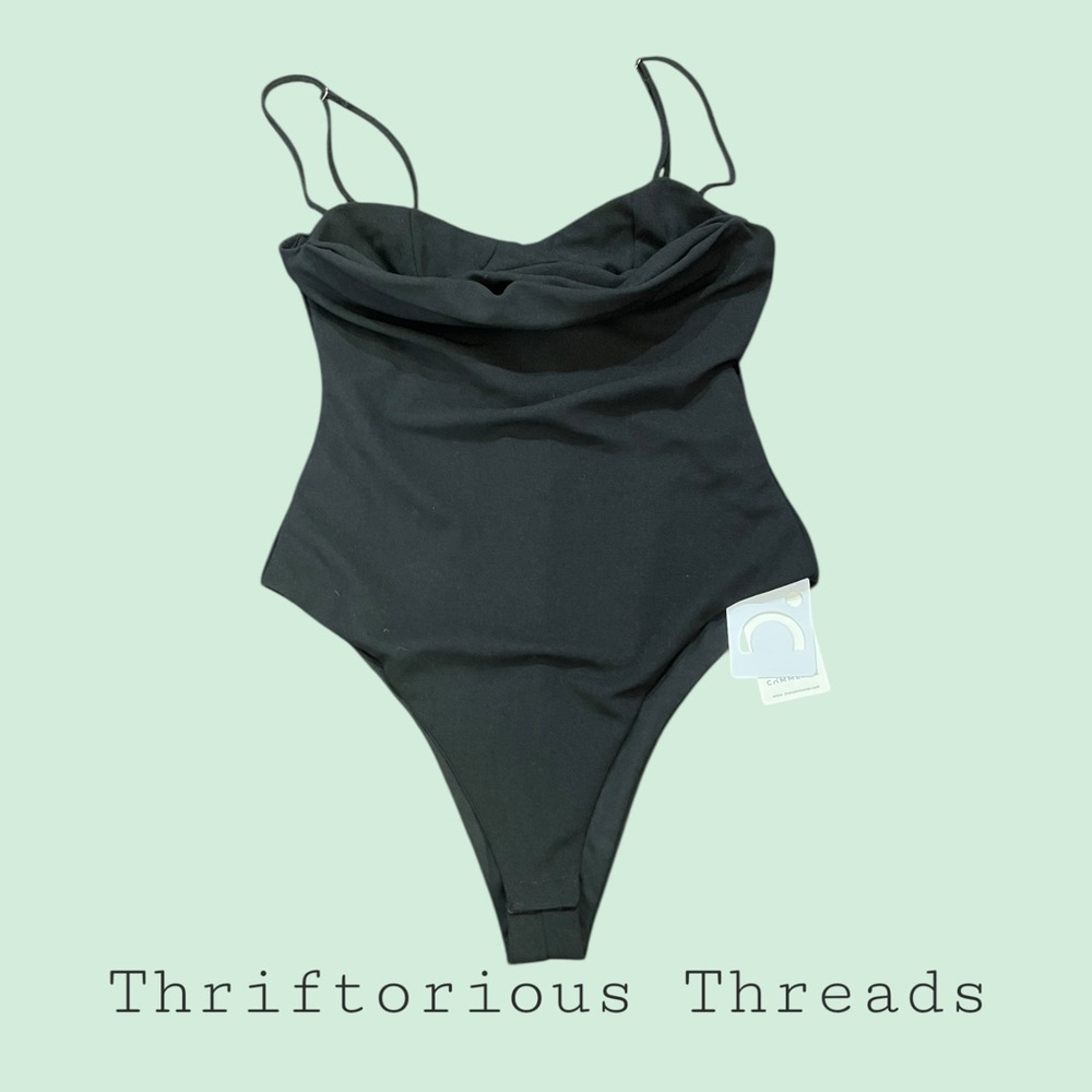Commense Black Bodysuit NWT